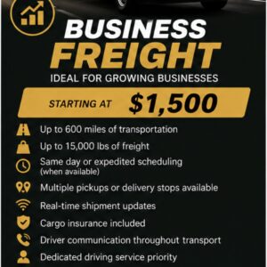 Business Freight Shipment