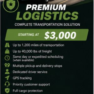 Premium Logistics Shipment